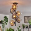 Gastor Ceiling Light - glass 15 cm Amber, clear, Smoke-coloured, 6-light sources