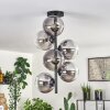 Gastor Ceiling Light - glass 15 cm clear, Smoke-coloured, 6-light sources
