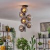 Gastor Ceiling Light - glass 15 cm clear, Smoke-coloured, 6-light sources
