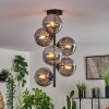 Gastor Ceiling Light - glass 15 cm Smoke-coloured, 6-light sources