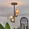 Chehalis Ceiling Light - glass 10 cm Amber, clear, Smoke-coloured, 4-light sources