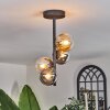 Chehalis Ceiling Light - glass 10 cm Amber, clear, Smoke-coloured, 4-light sources