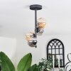Chehalis Ceiling Light - glass 10 cm Amber, Smoke-coloured, 4-light sources