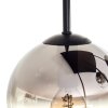 Koyoto Ceiling Light - glass 15 cm chrome, clear, 5-light sources