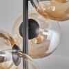 Gastor Ceiling Light - glass 15 cm Amber, clear, 4-light sources
