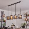 Ripoll Pendant Light - glass 30 cm Smoke-coloured, 4-light sources