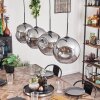 Ripoll Pendant Light - glass 30 cm Smoke-coloured, 4-light sources