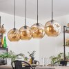 Ripoll Pendant Light - glass 30 cm Amber, 4-light sources
