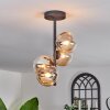 Chehalis Ceiling Light - glass 10 cm Amber, clear, 4-light sources