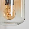 Lauden Wall Light - glass 15 cm Ecru, black, 1-light source