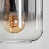 Lauden Wall Light - glass 15 cm Ecru, black, 1-light source