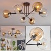 Koyoto Ceiling Light - glass 15 cm Amber, clear, 6-light sources