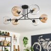 Koyoto Ceiling Light - glass 15 cm Amber, clear, 6-light sources
