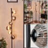 Remaisnil Floor Lamp - glass 10 cm, 12 cm Smoke-coloured, 6-light sources