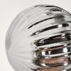 Remaisnil Floor Lamp - glass 10 cm, 12 cm Smoke-coloured, 6-light sources