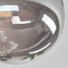 Chehalis Ceiling Light - glass 10 cm, 12 cm, 15 cm Amber, Smoke-coloured, 8-light sources