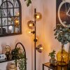 Gastor Floor Lamp - glass 15 cm Amber, clear, Smoke-coloured, 5-light sources