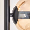 Gastor Floor Lamp - glass 15 cm Amber, clear, Smoke-coloured, 5-light sources