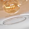 Apedo Ceiling Light - glass 30 cm Amber, clear, 1-light source
