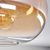 Apedo Ceiling Light - glass 30 cm Amber, clear, 1-light source