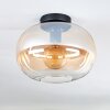 Apedo Ceiling Light - glass 30 cm Amber, clear, 1-light source