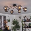 Gastor Ceiling Light - glass 15 cm Smoke-coloured, 6-light sources