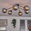 Gastor Ceiling Light - glass 15 cm Smoke-coloured, 6-light sources