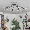 Gastor Ceiling Light - glass 15 cm clear, 6-light sources
