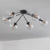 Gastor Ceiling Light - glass 15 cm clear, 6-light sources