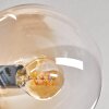 Gastor Ceiling Light - glass 15 cm Amber, clear, 6-light sources
