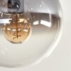 Gastor Ceiling Light - glass 15 cm clear, Smoke-coloured, 5-light sources