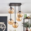 Gastor Ceiling Light - glass 15 cm Amber, 5-light sources