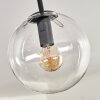 Gastor Ceiling Light - glass 15 cm clear, 5-light sources