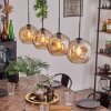 Ripoll Pendant Light - glass 25 cm Amber, 4-light sources