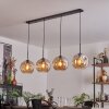 Ripoll Pendant Light - glass 25 cm Amber, 4-light sources