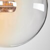 Chehalis Ceiling Light - glass 12 cm Amber, clear, Smoke-coloured, 4-light sources