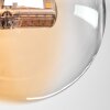 Chehalis Ceiling Light - glass 10 cm Amber, clear, 4-light sources