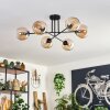 Koyoto Ceiling Light - glass 15 cm Amber, 6-light sources