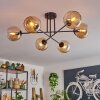 Koyoto Ceiling Light - glass 15 cm Amber, 6-light sources