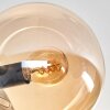 Gastor Ceiling Light - glass 15 cm Amber, Smoke-coloured, 6-light sources