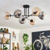 Gastor Ceiling Light - glass 15 cm Amber, clear, Smoke-coloured, 6-light sources