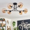Gastor Ceiling Light - glass 15 cm Amber, 6-light sources