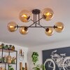 Gastor Ceiling Light - glass 15 cm Amber, 6-light sources