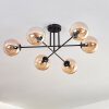 Gastor Ceiling Light - glass 15 cm Amber, 6-light sources