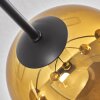 Koyoto Ceiling Light - glass 15 cm gold, clear, 6-light sources