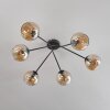 Koyoto Ceiling Light - glass 15 cm Amber, 6-light sources