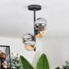 Chehalis Ceiling Light - glass 10 cm, 12 cm Amber, Smoke-coloured, 4-light sources