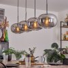 Apedo Pendant Light - glass 30 cm Smoke-coloured, 4-light sources