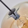 Apedo Pendant Light - glass 30 cm Amber, clear, 4-light sources