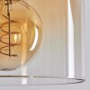 Parane Pendant Light - glass 20 cm Amber, clear, 4-light sources